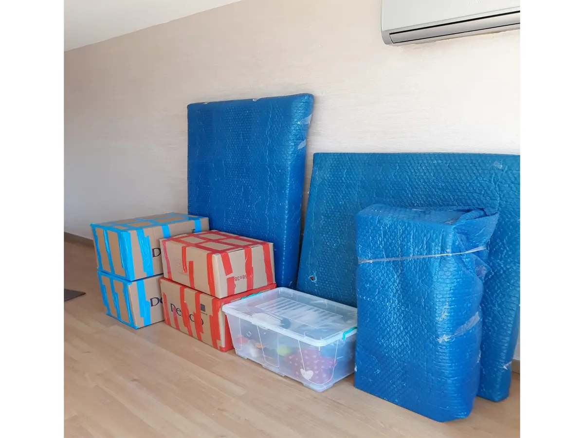 Hantur Nakliyat taşıma operasyonu 22 — paketleme, yükleme ve taşıma çalışması